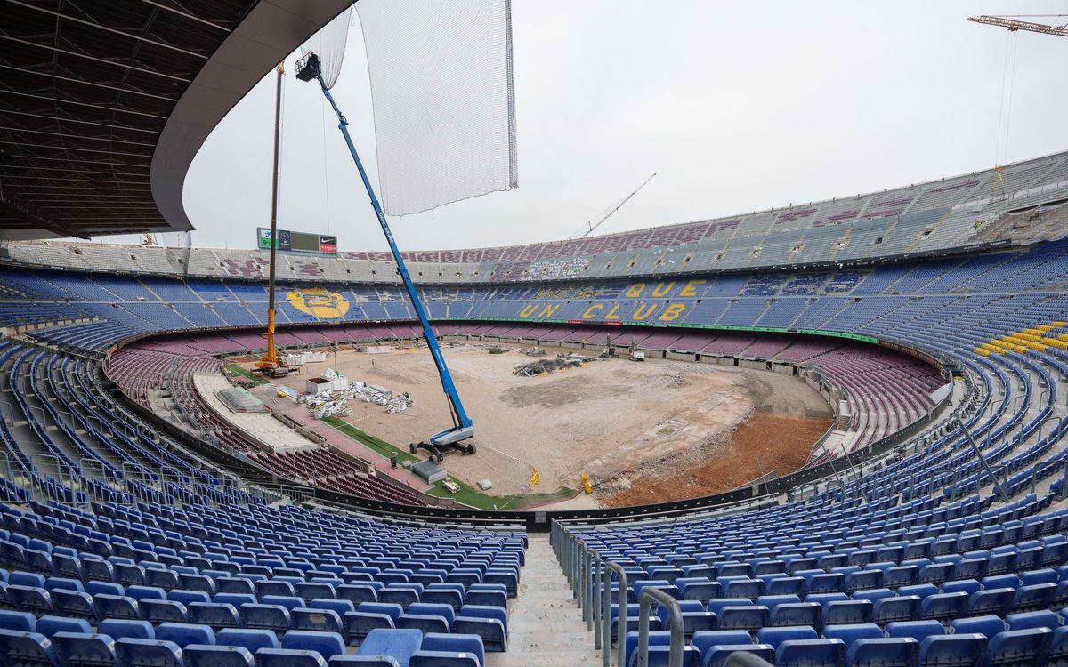 FC Barcelona move forward with work at Spotify Camp Nou