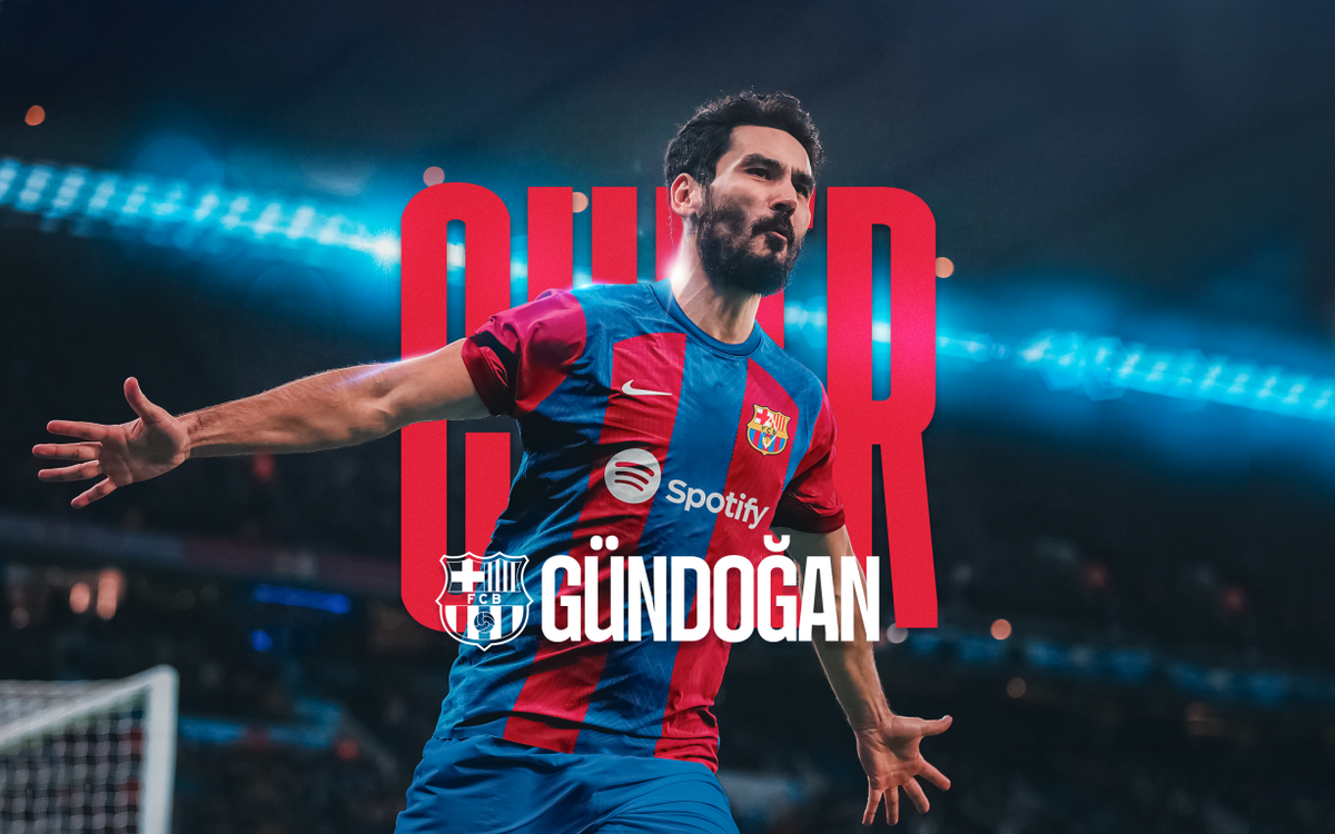 İlkay Gündoğan, nouveau joueur du FC Barcelone