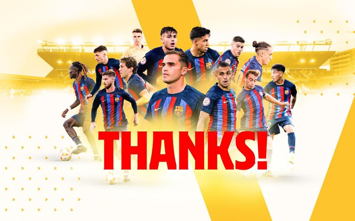13 Barça Atlètic players' contracts come to an end