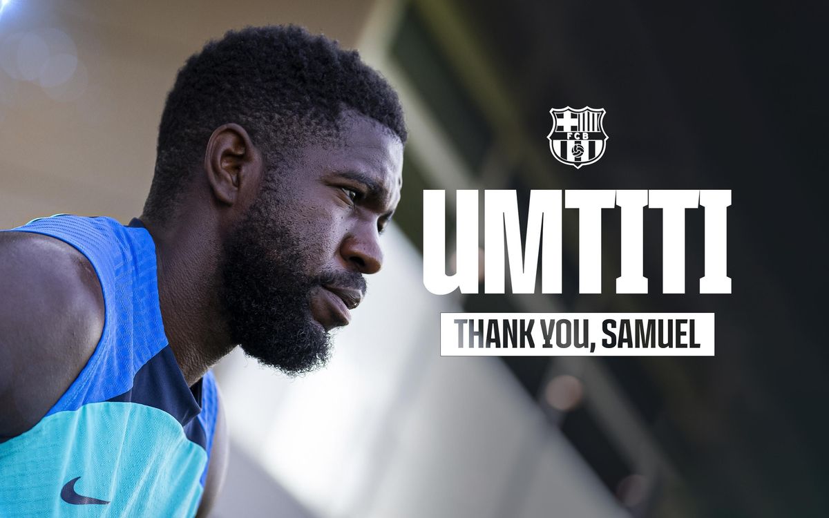 Accord trouvé avec le Barça pour la résiliation du contrat de Samuel Umtiti