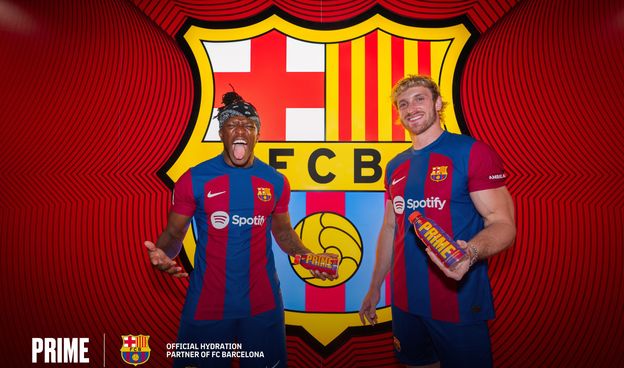 PRIME X BARÇA — Prime becomes the new Official Hydration Partner of FC  Barcelona 🤝 #BarçaxPrime