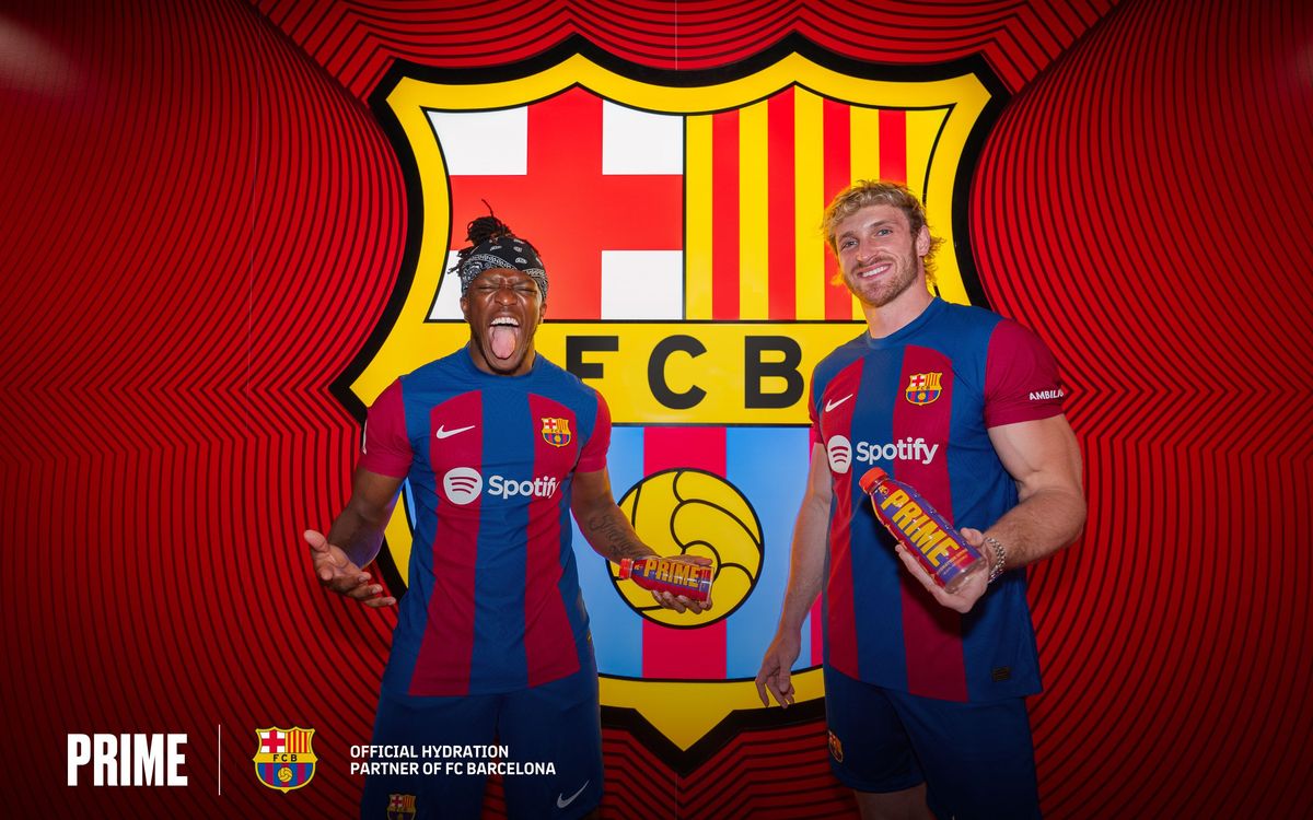 PRIME, nouveau sponsor du FC Barcelone