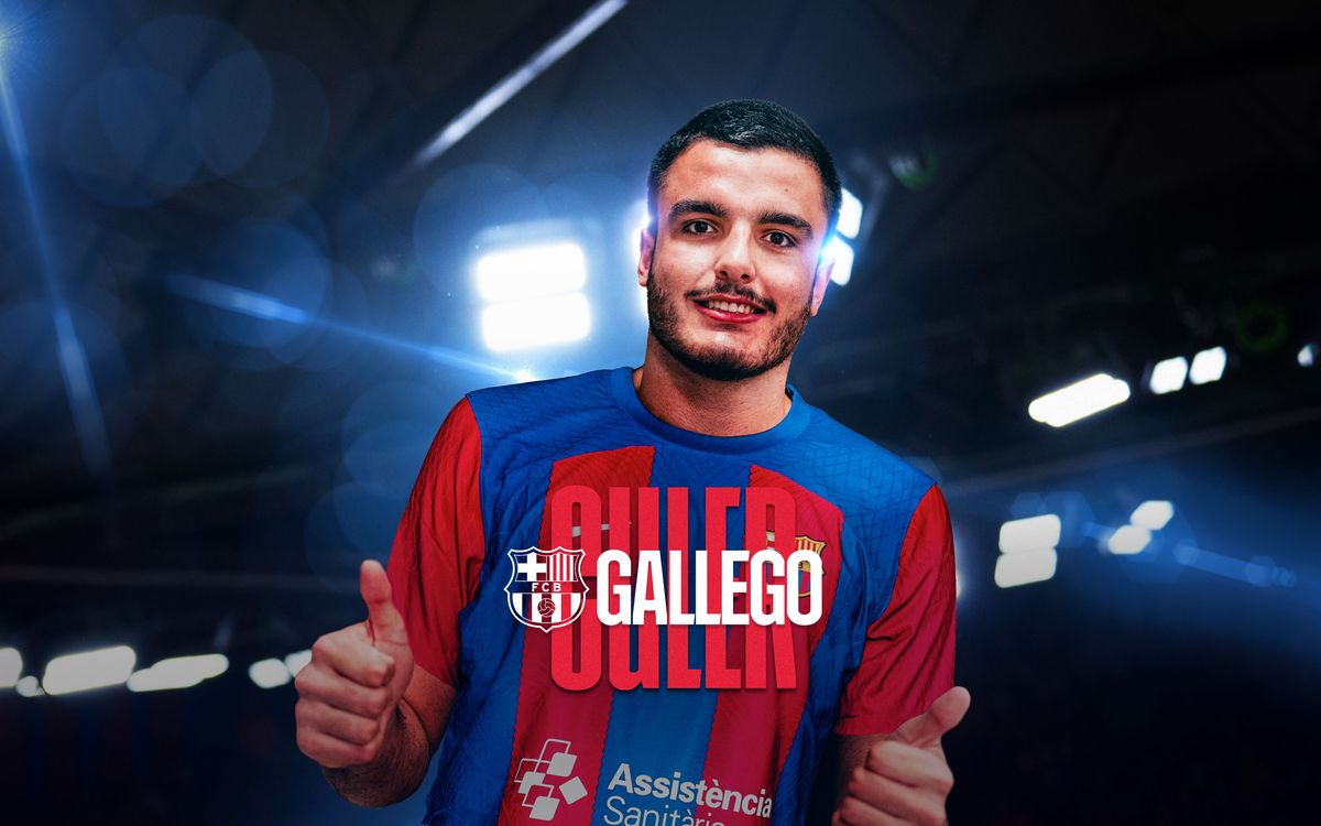 Jaime Gallego llega al Barça hasta el 2025
