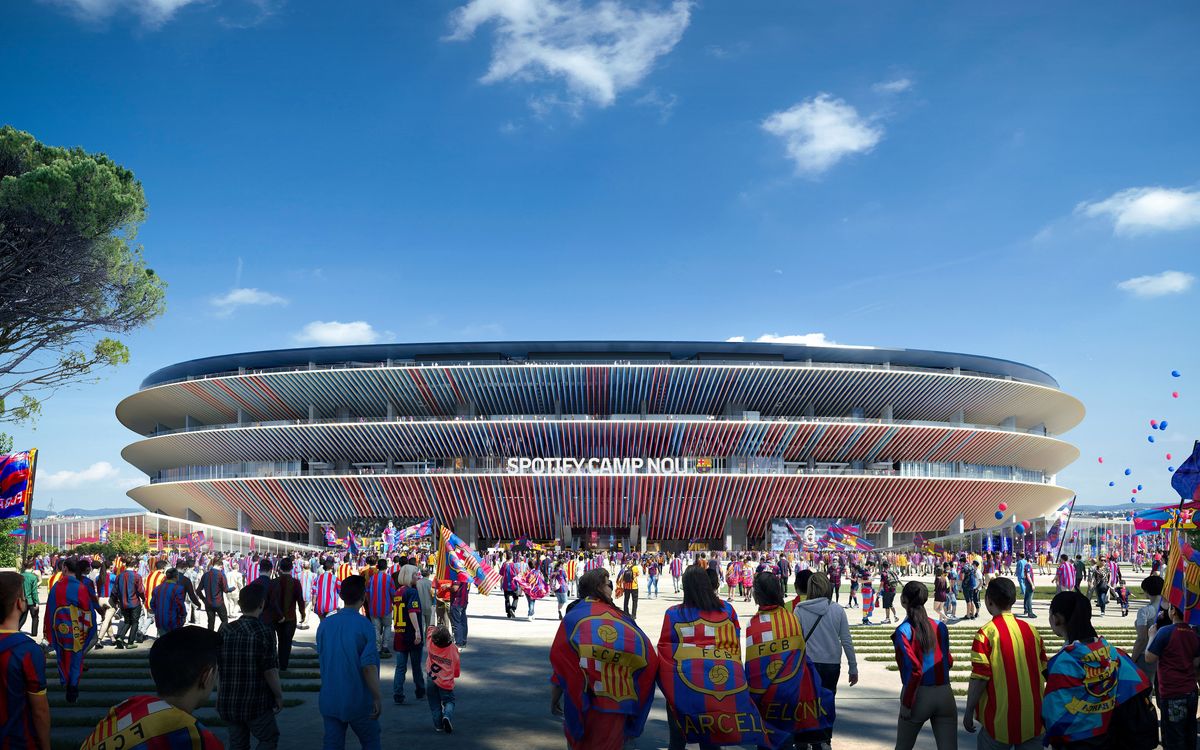 1000 days until the work on Spotify Camp Nou concludes