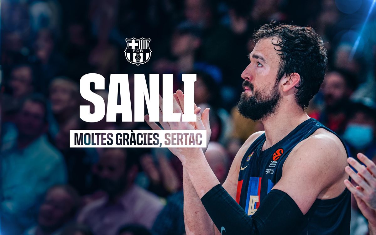 Sertaç Sanli posa el punt final a dues temporades al Barça