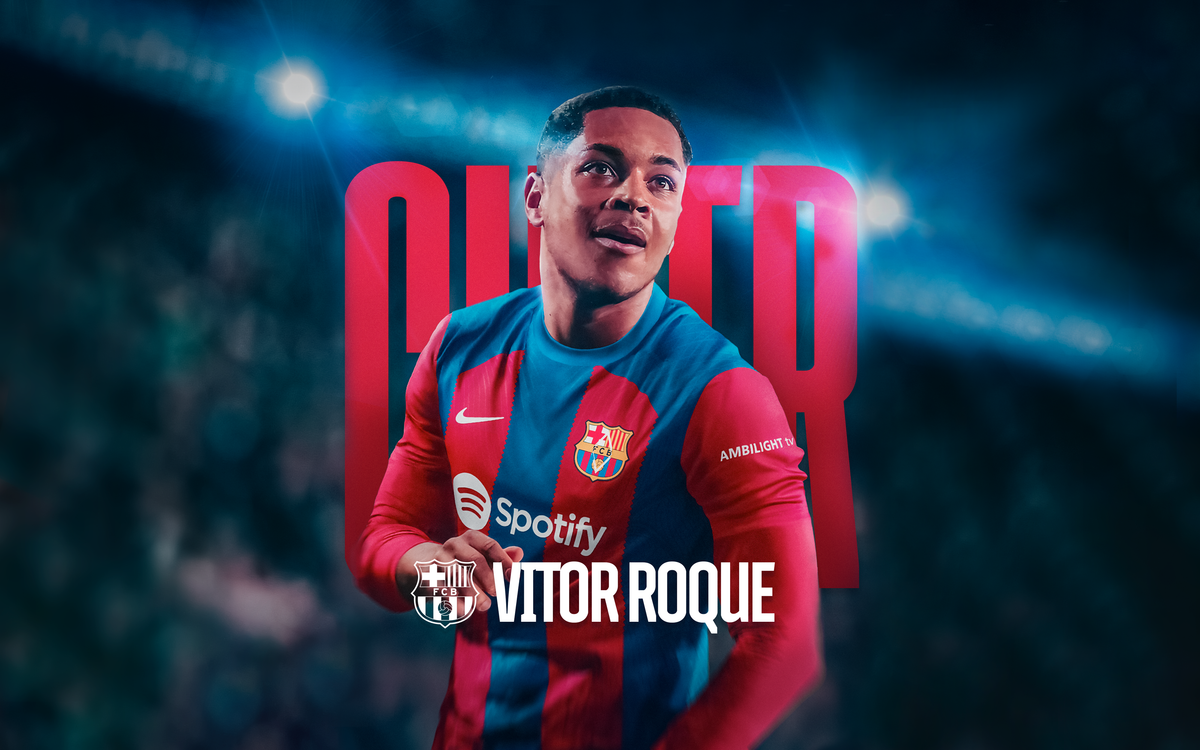 Le FC Barcelone recrute Vitor Roque