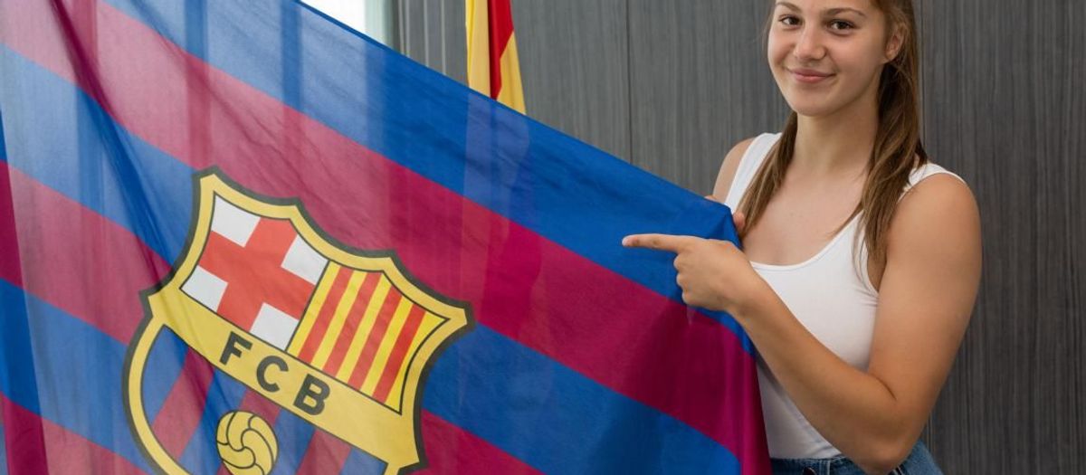 Emilia Szymczak, nova jugadora del FC Barcelona Femení B