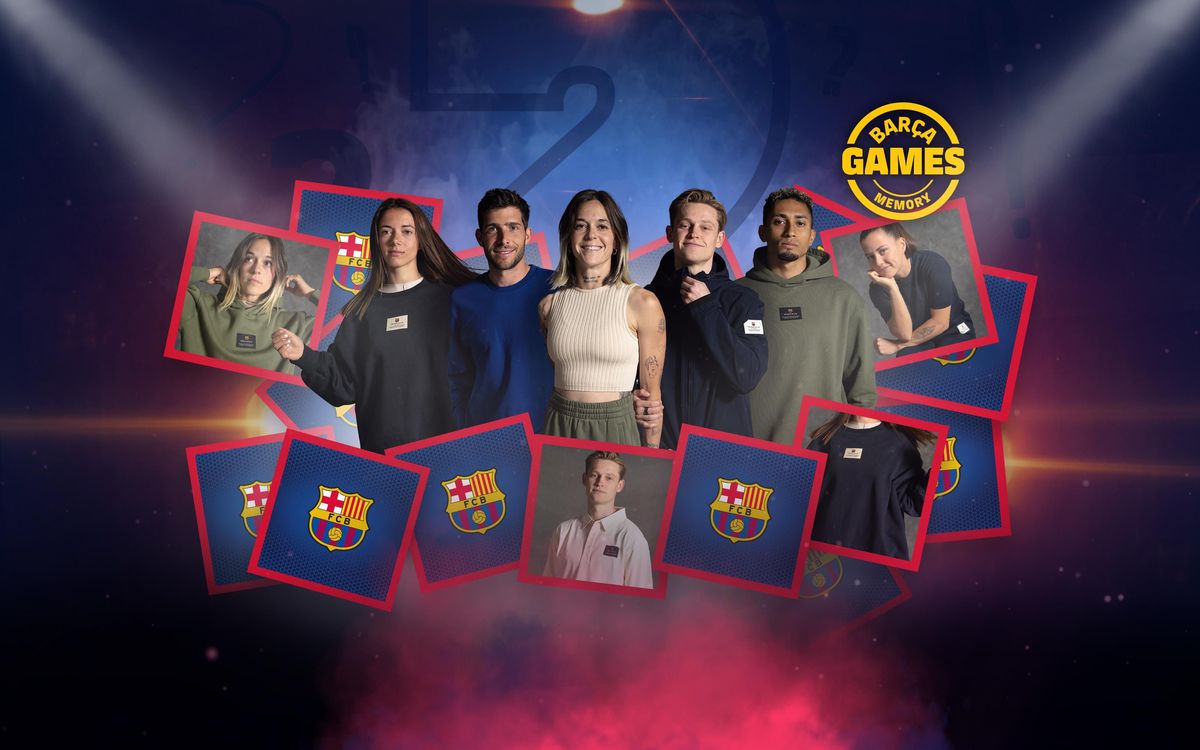 Memory test on the new Barça collection