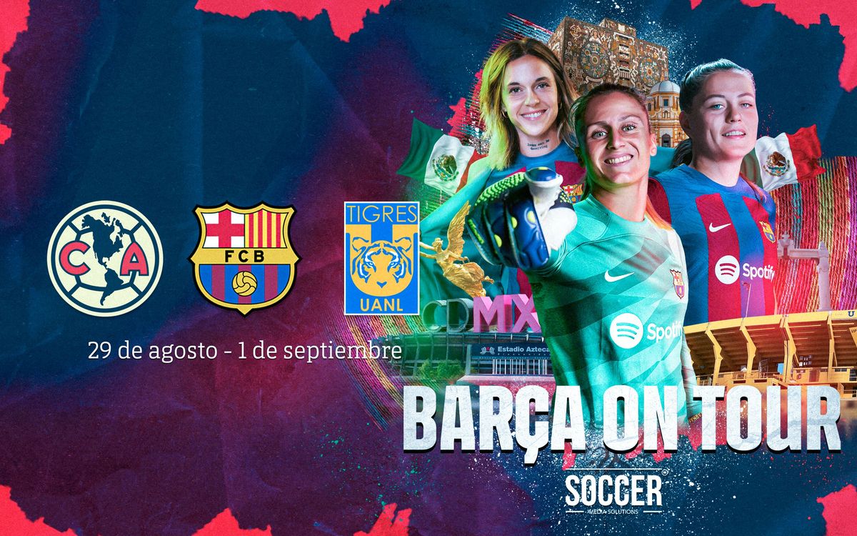 El Barça Femenino viajará a México para disputar un tour de pretemporada