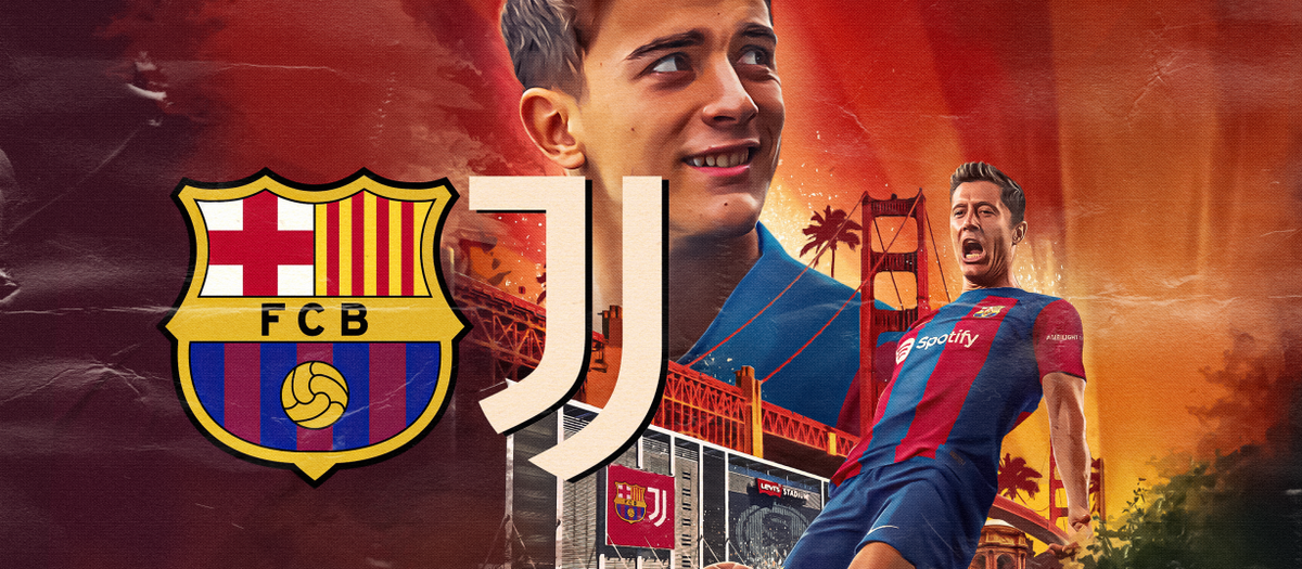 All about FC Barcelona v Juventus on the 2023 US Tour