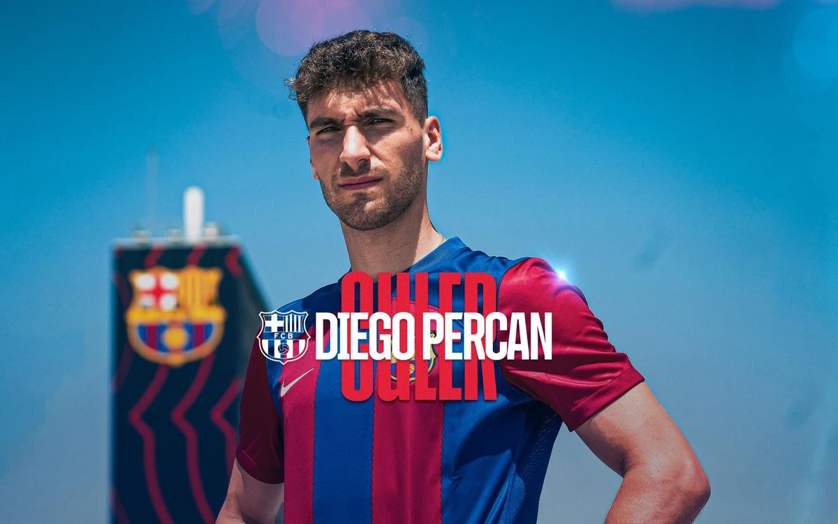 Diego Percan, nou jugador del Barça Atlètic