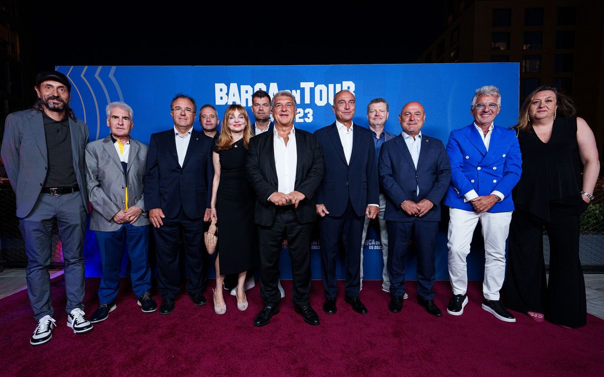 FC Barcelona holds welcome dinner in Los Angeles