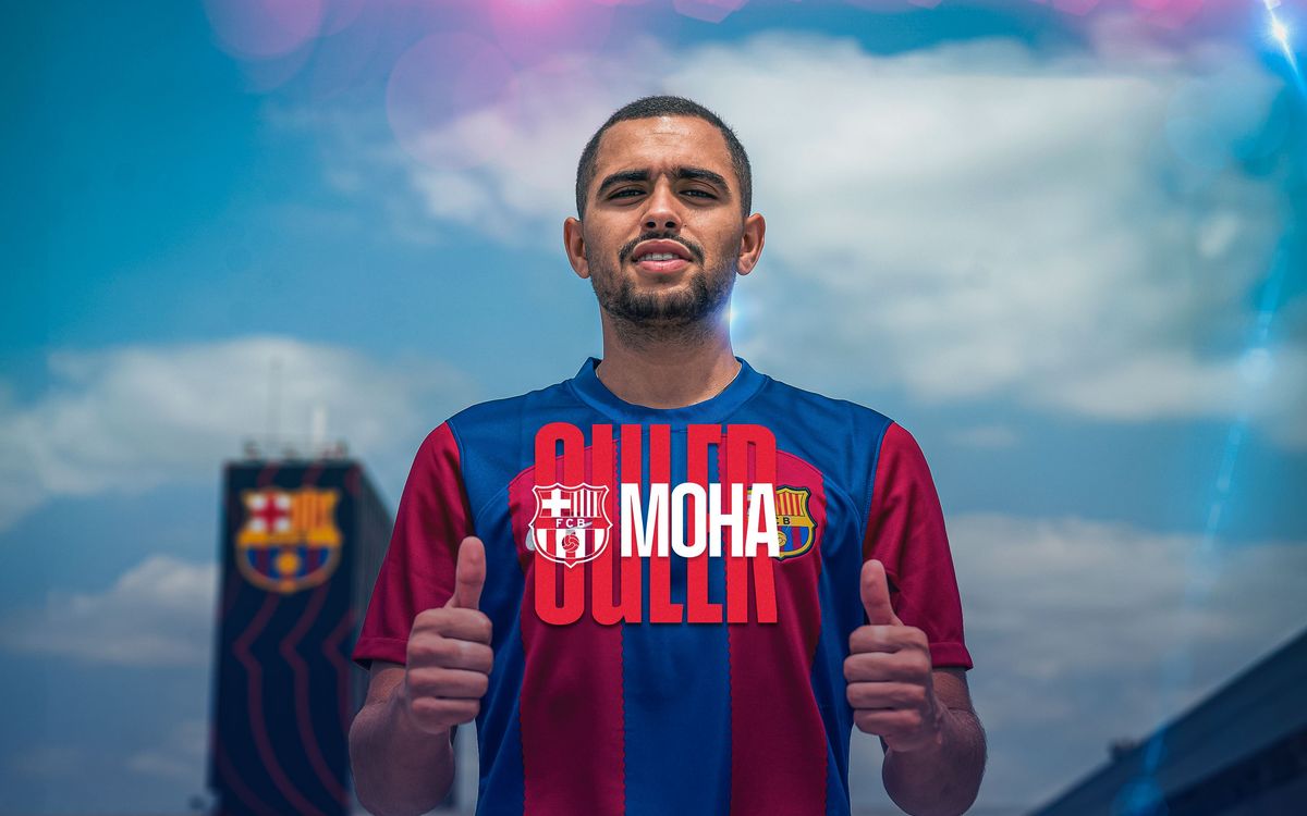 Moha Moukhliss extends loan with Barça Atlètic