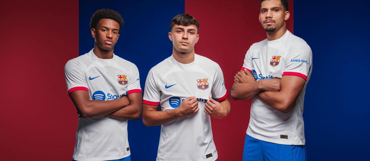 2023/24 season second kit in white, inspired by Johan Cruyff