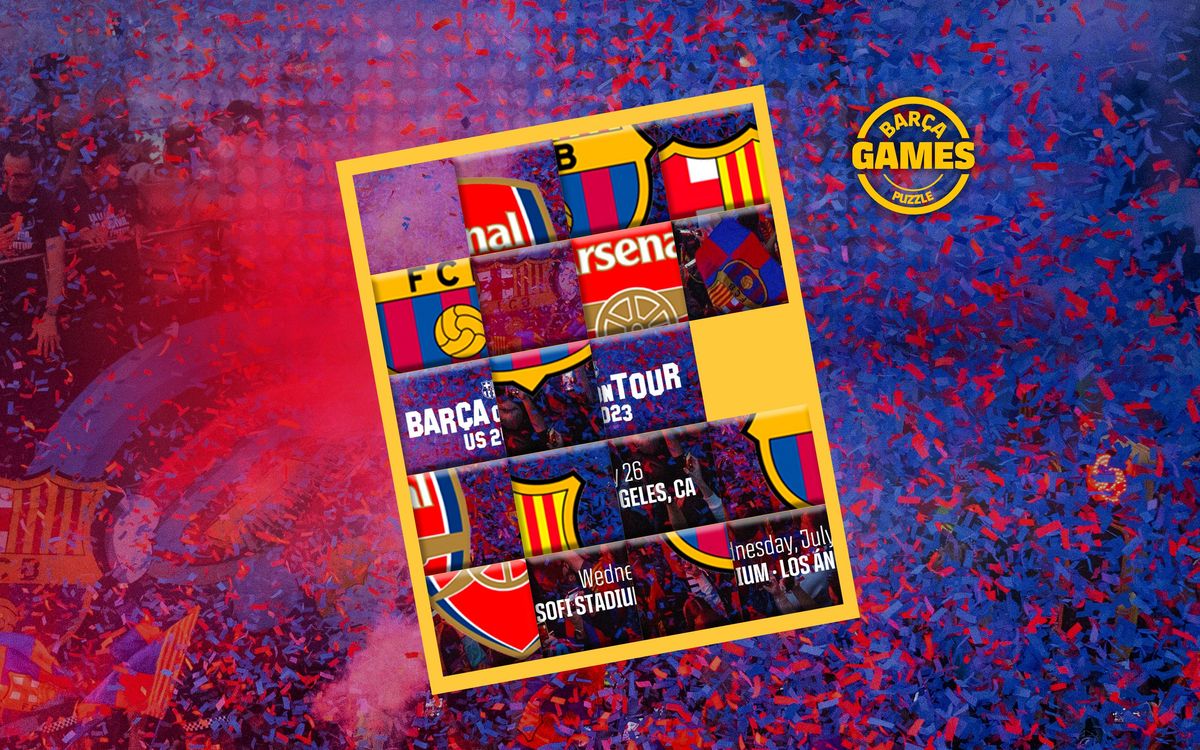 Los puzzles del Barça - Arsenal