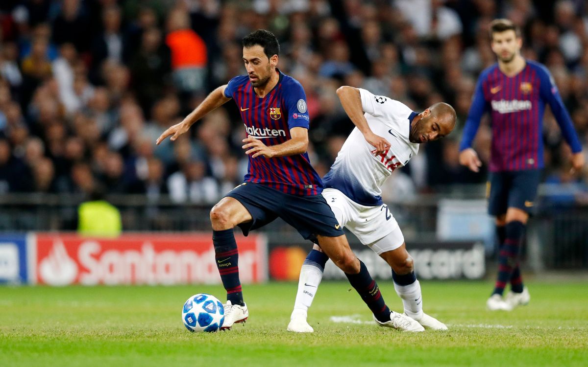 Les duels précédents entre le Barça et Tottenham
