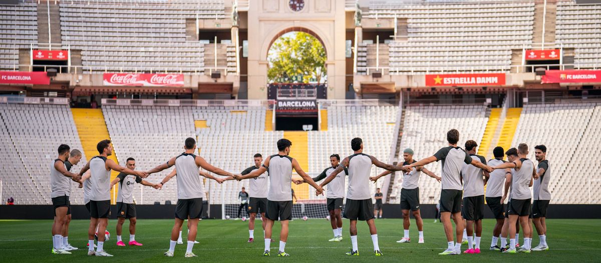 First contact with the Olympic Stadium