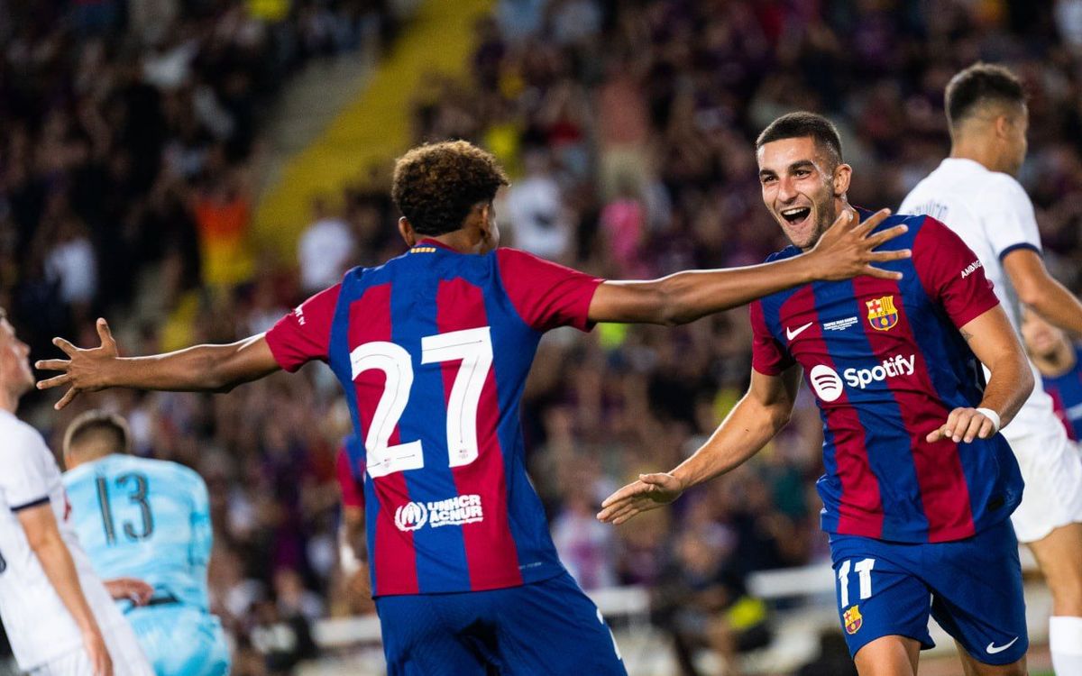 バルサ 4-2 トッテナム: ガンペル杯はホームに