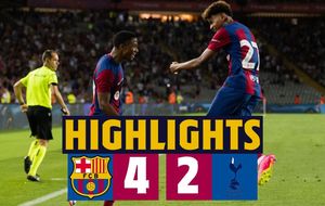 Barcelona vence Tottenham e conquista Troféu Joan Gamper