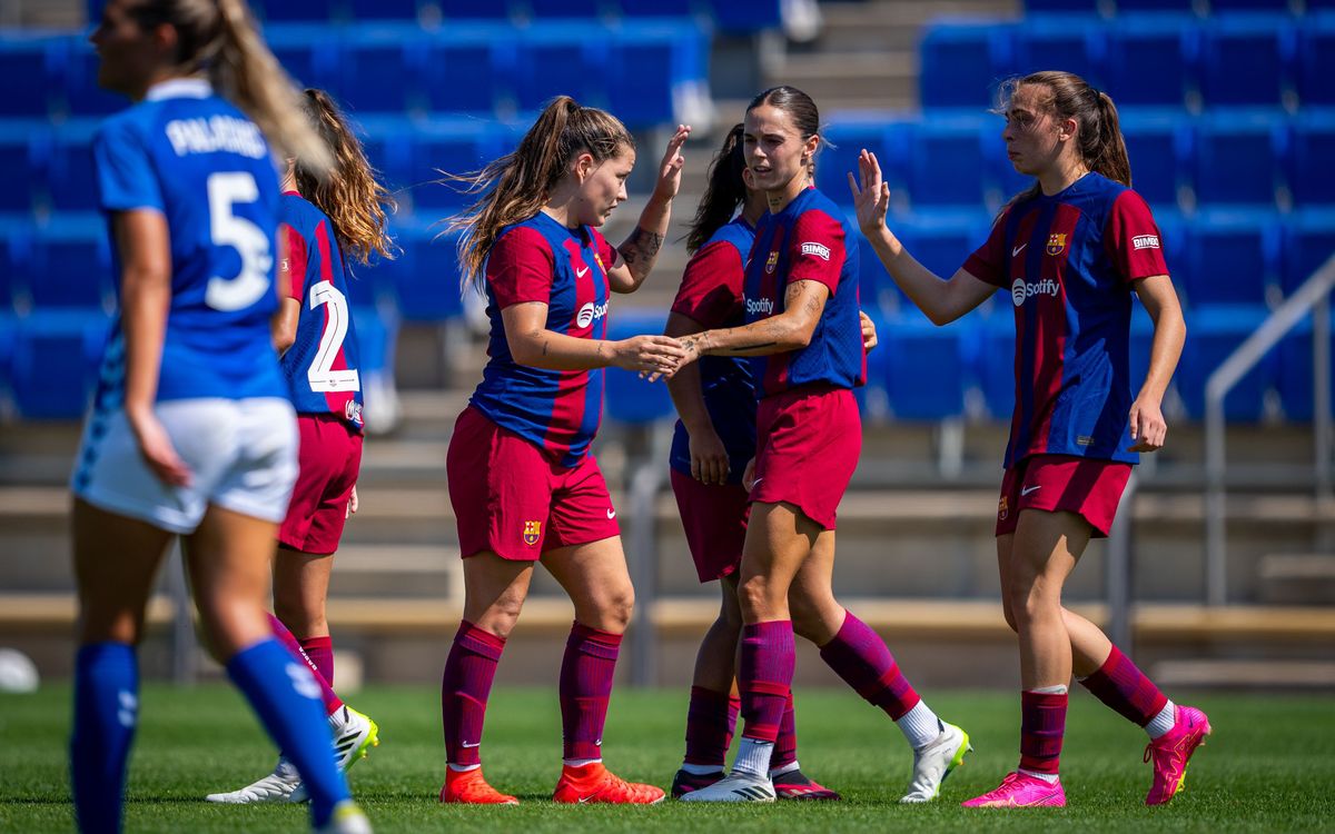 Buen primer test contra la AEM Lleida (3-0)