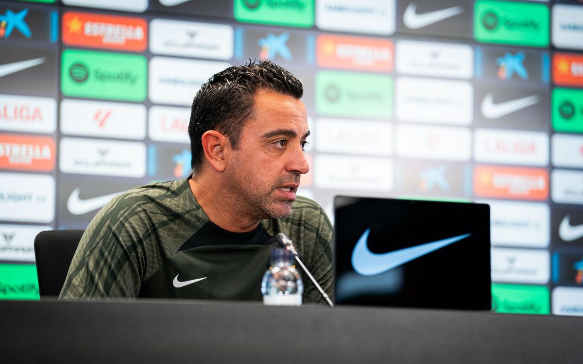 Xavi: 'It's a very difficult first game'