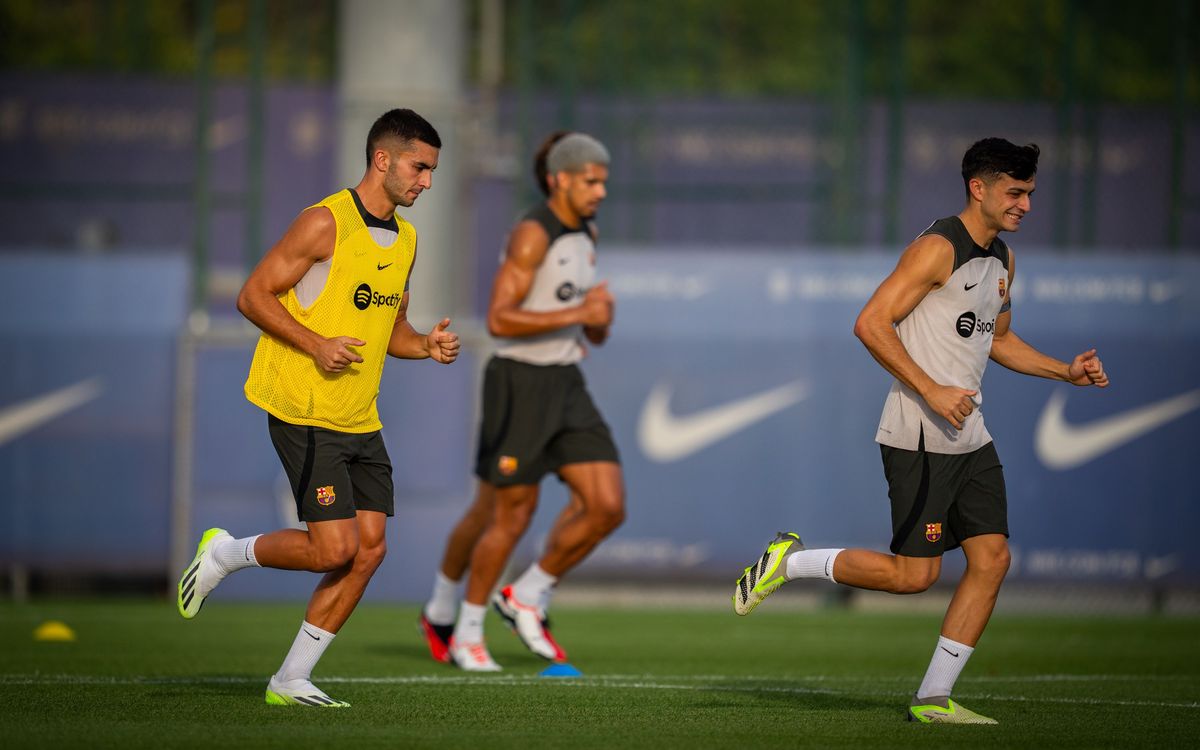 Evening session preparing for Cádiz