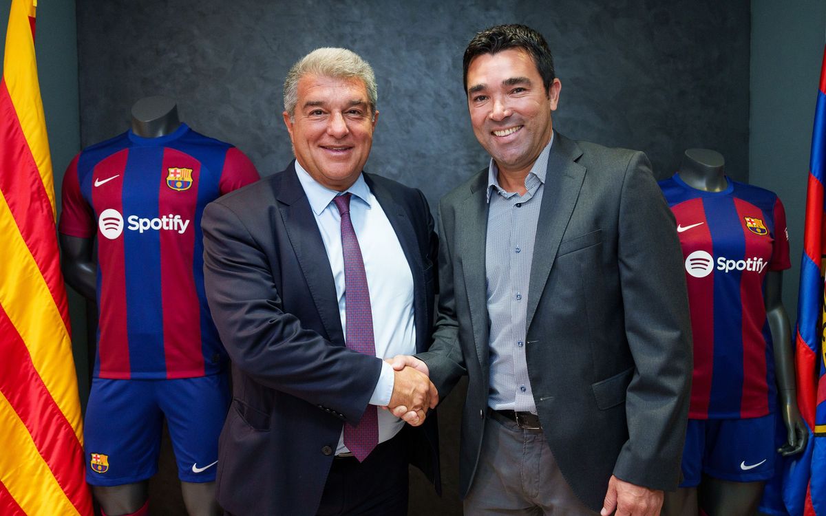 El FC Barcelona y Deco han llegado a un acuerdo para su incorporación al Club