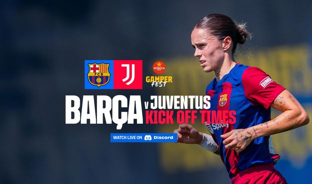 When and where to watch FC Barcelona v Juventus on the US Tour