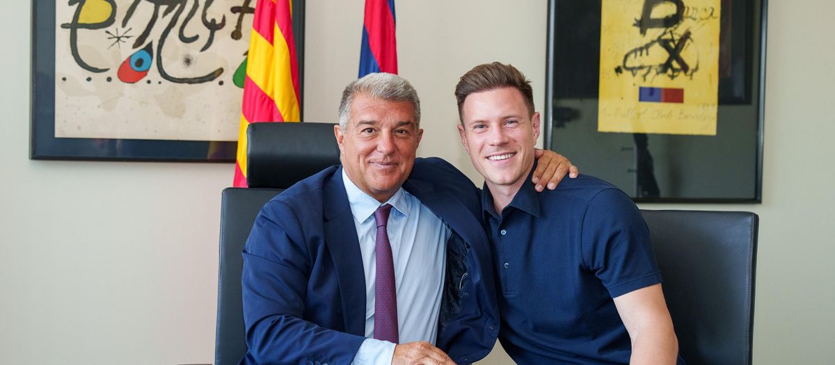 Ter Stegen signs contract extension until 2028