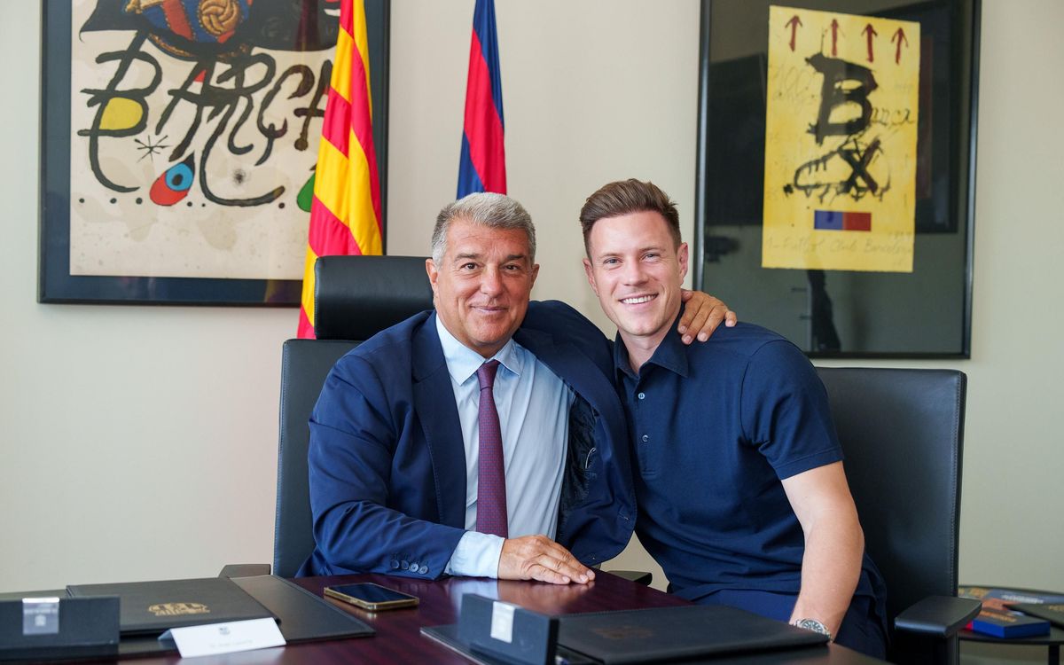 Ter Stegen prolonge au FC Barcelone jusqu'en 2028