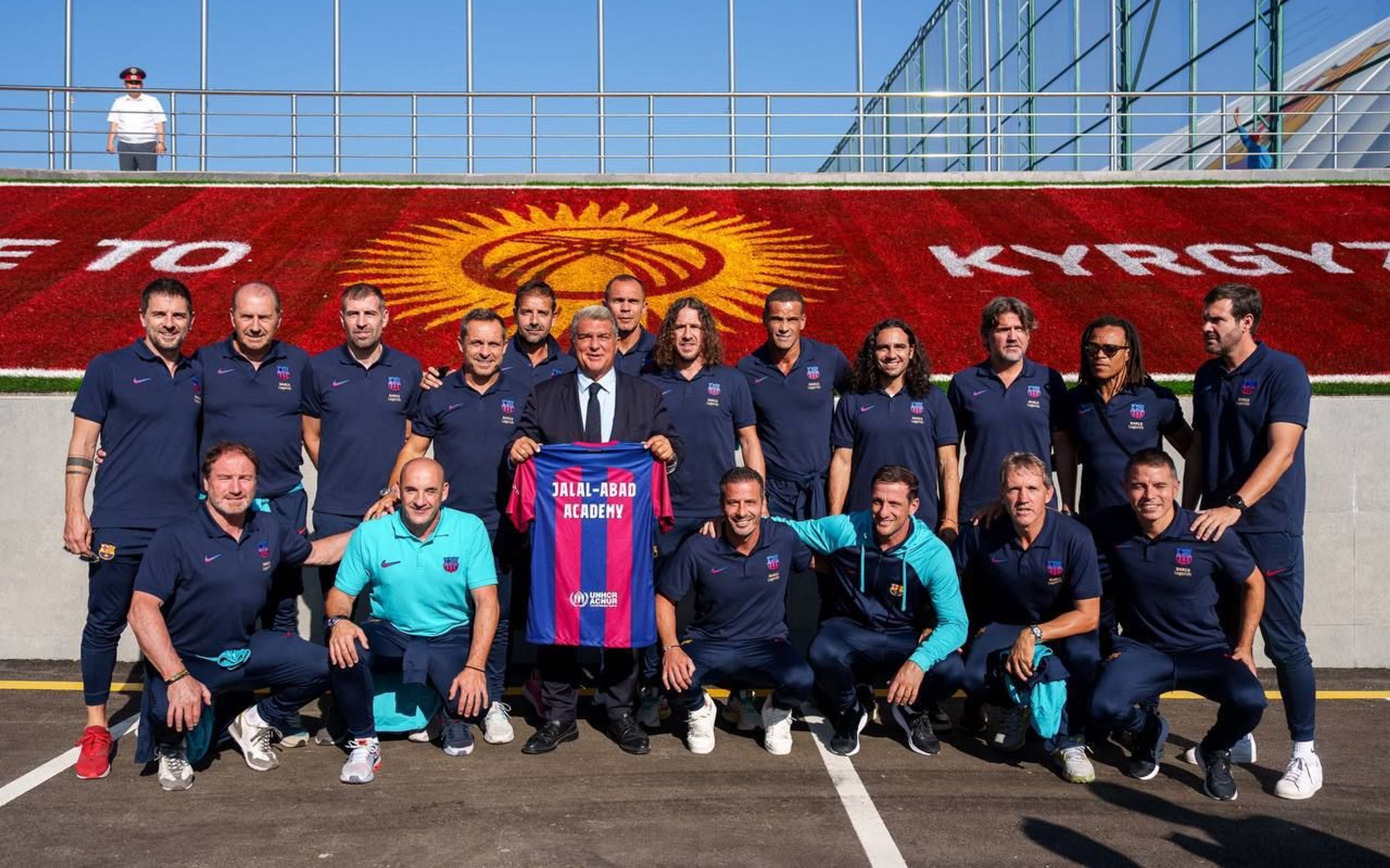FC Barcelona opens Barça Academy in Kyrgyzstan