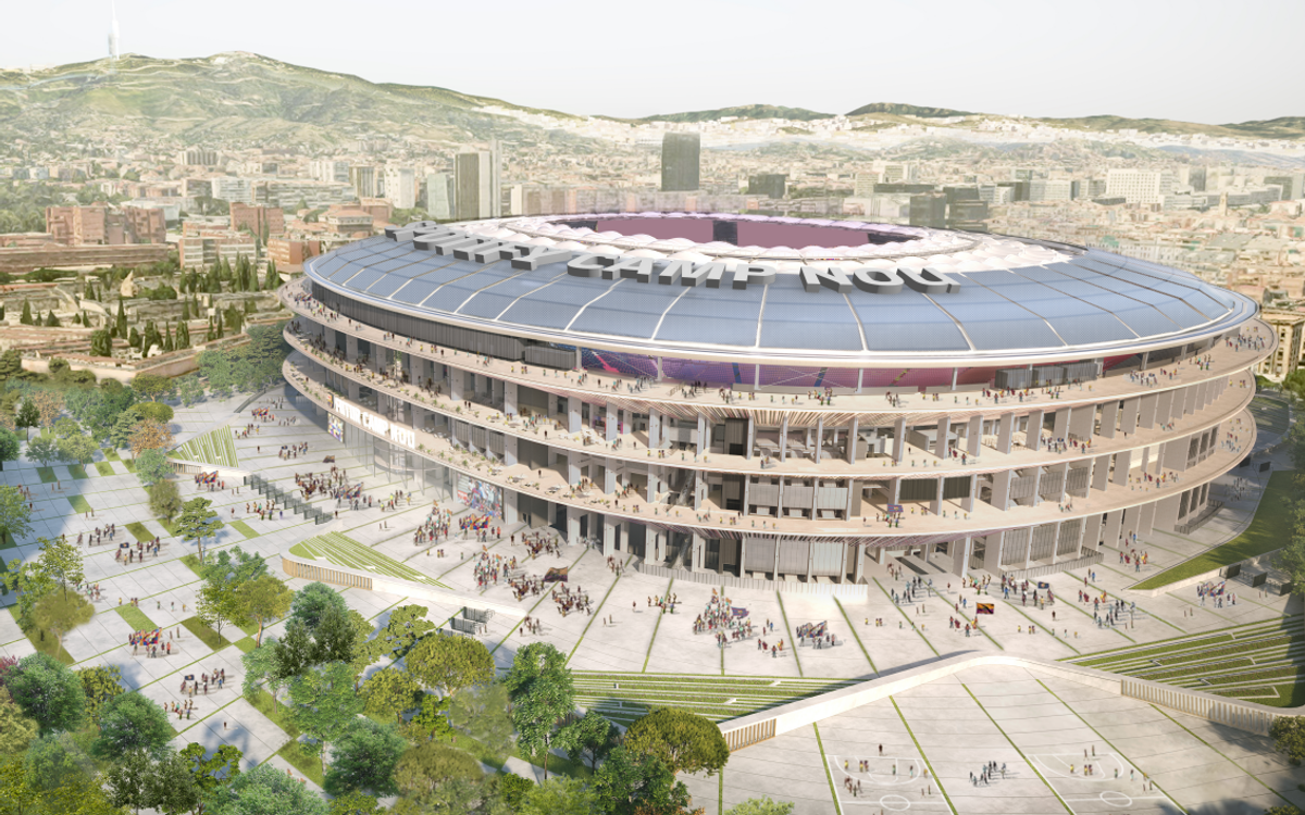 El futur Spotify Camp Nou rep el Premi Internacional d’Arquitectura IAA 2023
