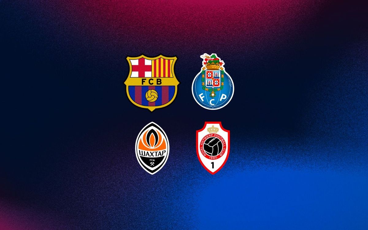 El FC Barcelona ja sap els rivals del sorteig de la Champions