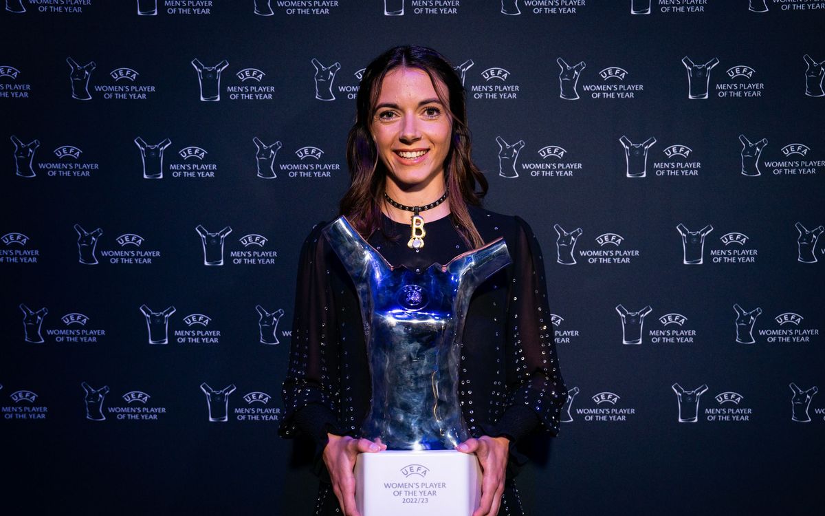 Aitana, premio a la Mejor Jugadora de Europa de la UEFA
