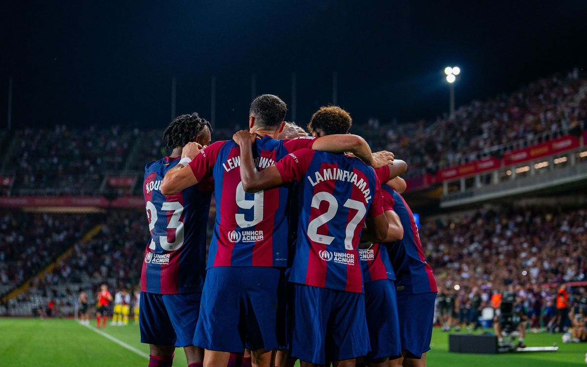 Les joueurs du FC Barcelone inscrits en Ligue des Champions 2023/24
