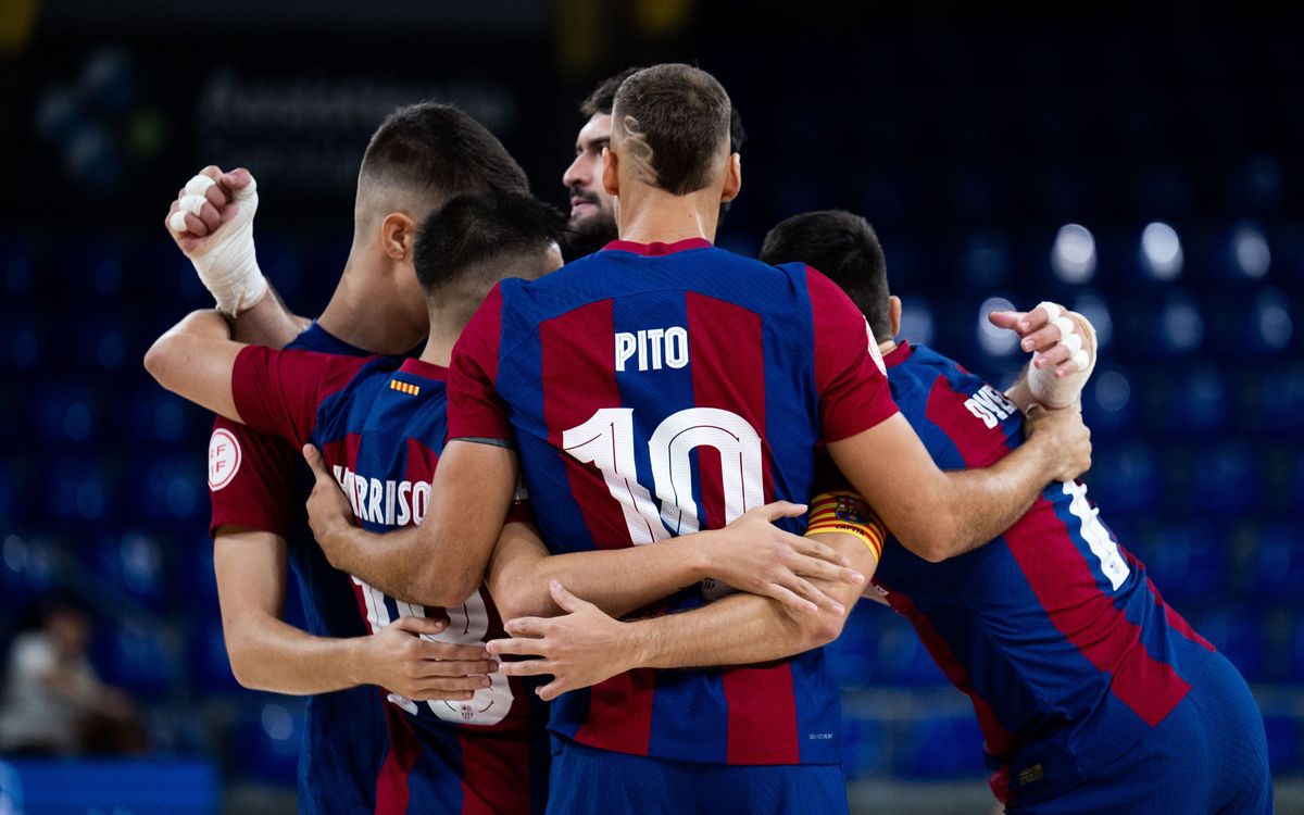 Barça 3-1 Peñiscola: Victory in home debut