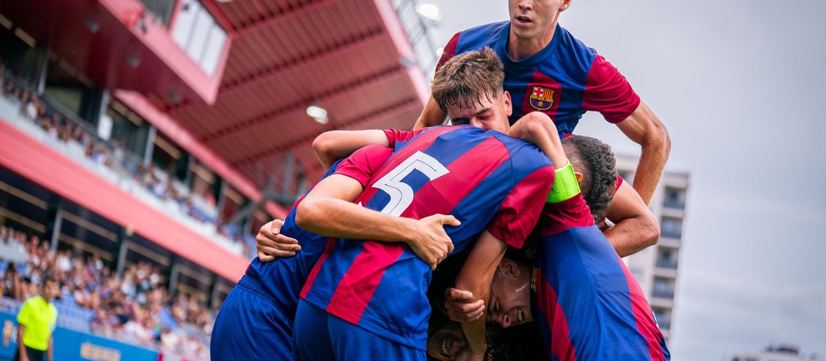 Juvenil A - Anvers: Debut amb victòria a la Youth League (2-1)
