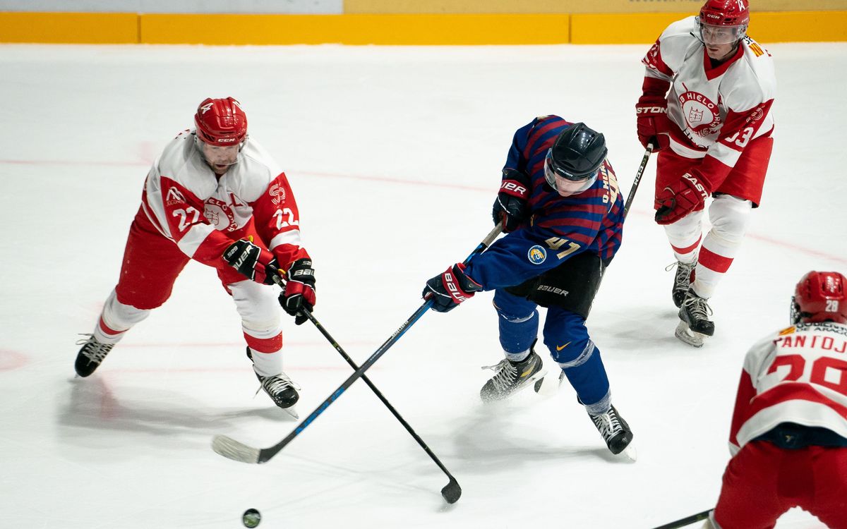 El Barça de hockey hielo empezará el curso disputando la Continental Cup