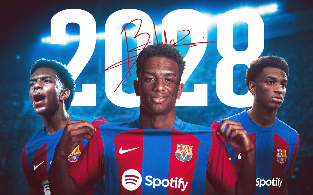 Balde extends FC Barcelona contract until 2028