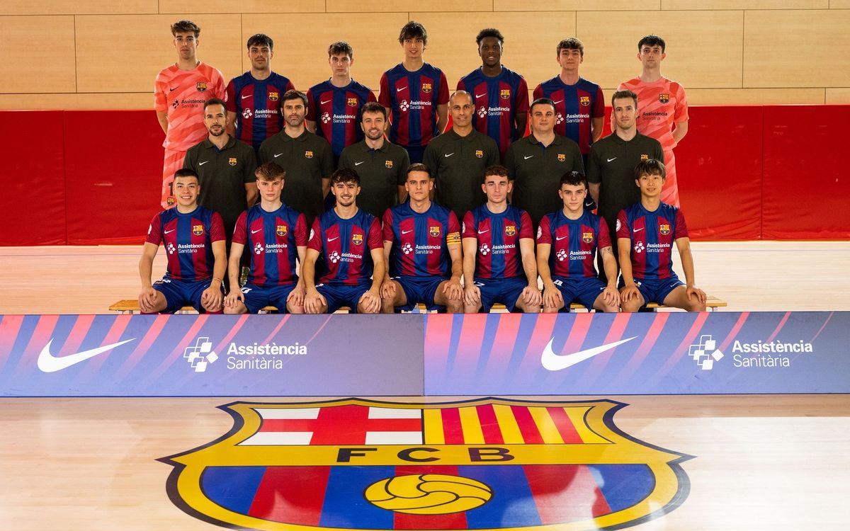 El Barça Atlètic, ¡listo para empezar la liga!