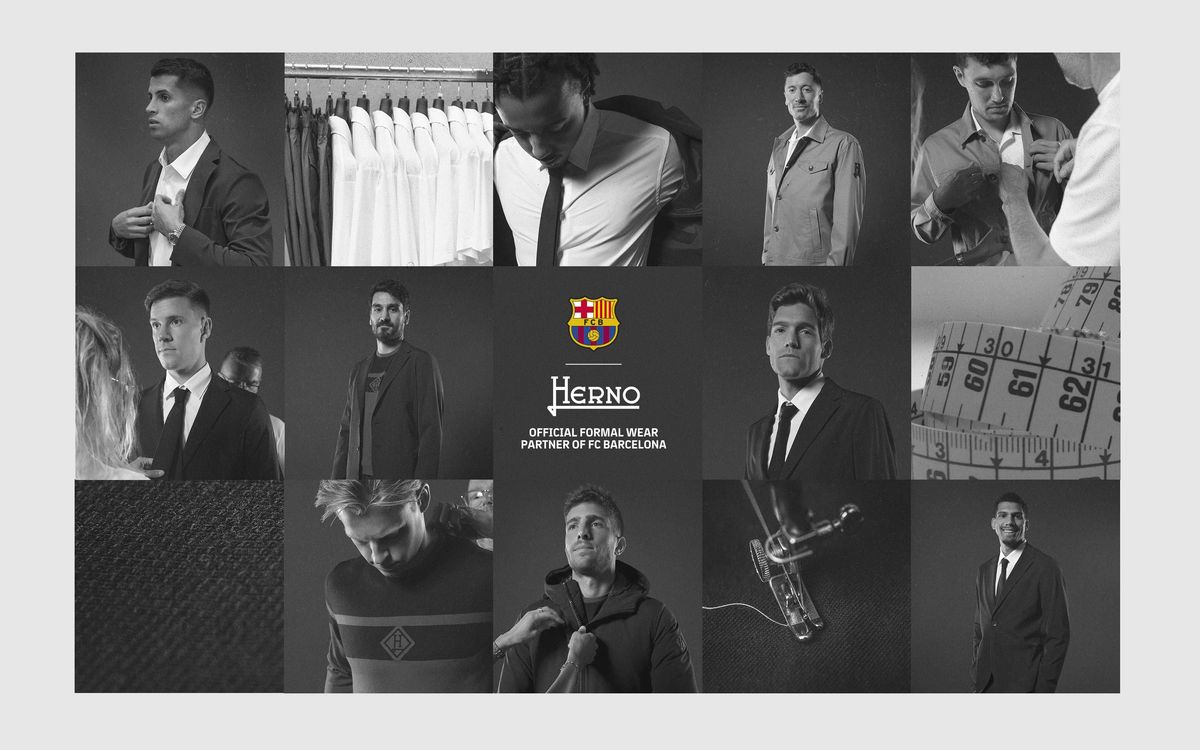 The 2023/24 Herno collection for the Barça men's team