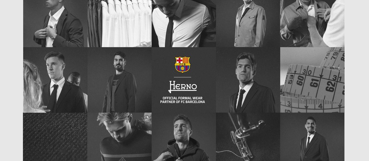 Així son els dissenys d’Herno per al Barça masculí 23-24