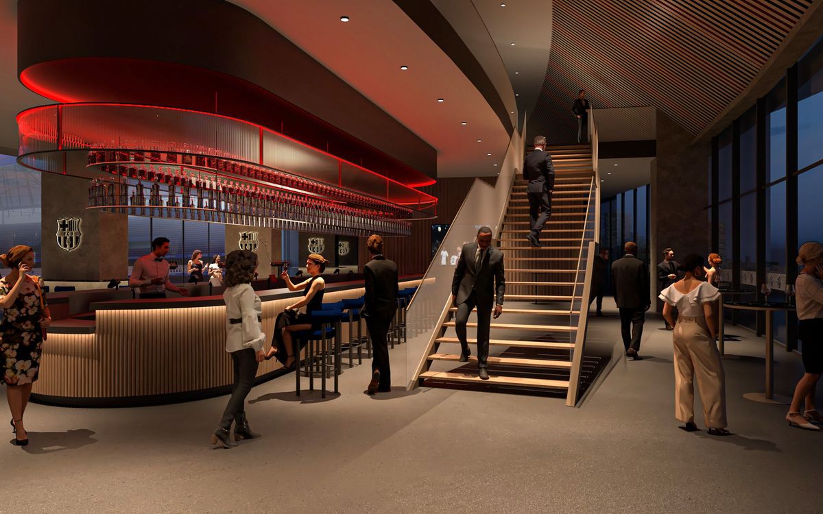 El FC Barcelona revoluciona su oferta de Hospitality con el lanzamiento de los nuevos espacios VIP del futuro Spotify Camp Nou