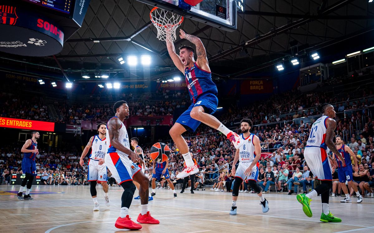 Barça - Efes: Debut victorioso en la Euroliga (91-74)