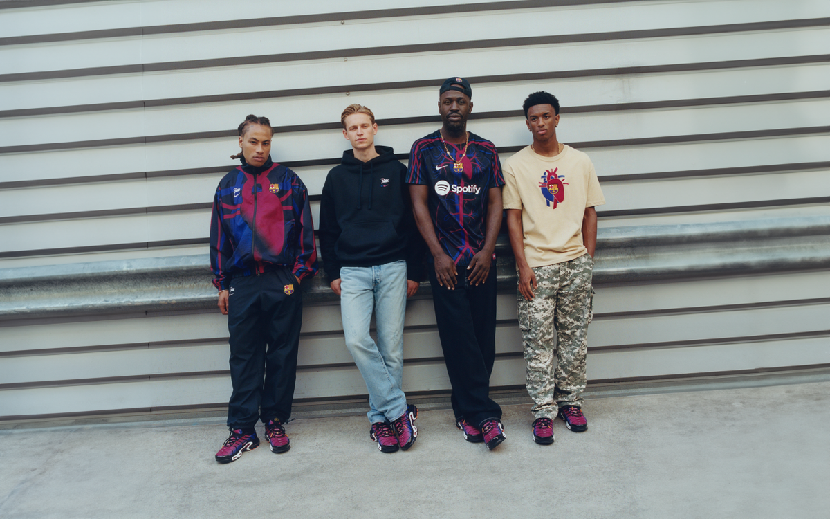 Barça brings out a collection created by Nike and Patta
