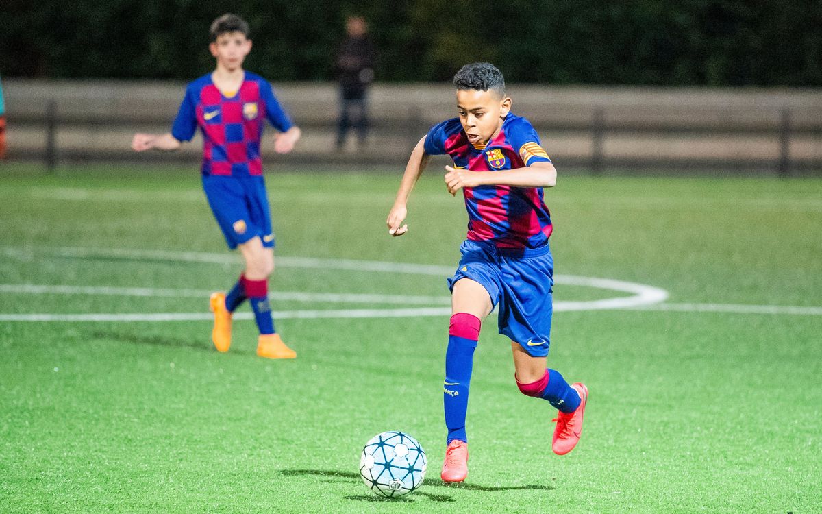 Les premiers buts de Lamine Yamal à la Masia