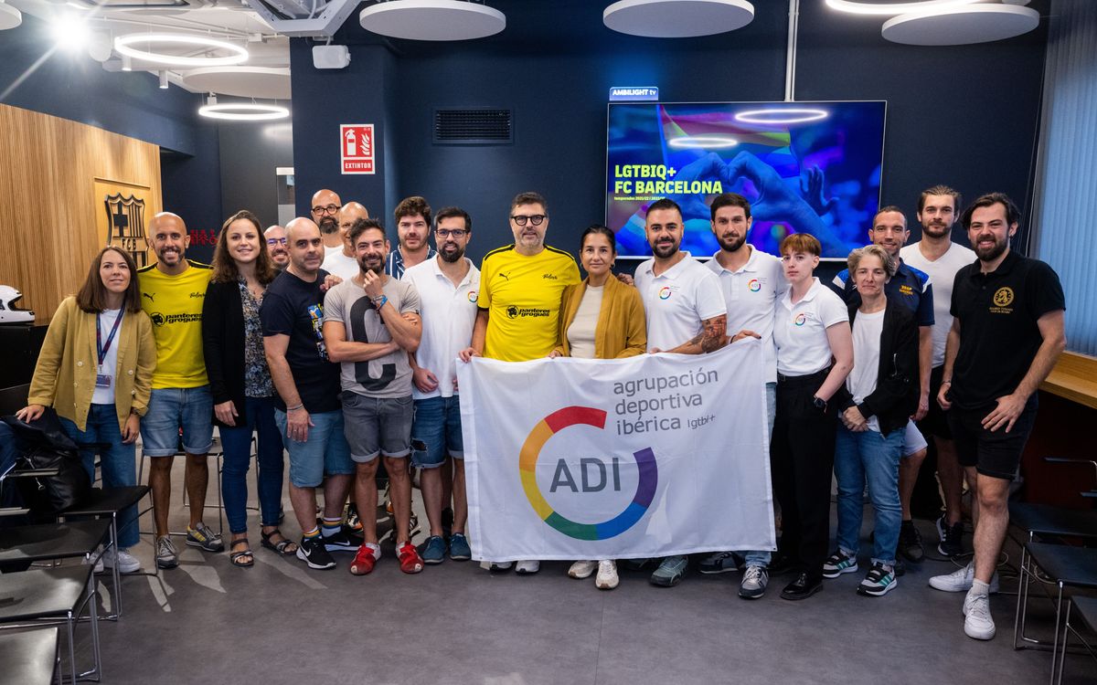 El FC Barcelona, sede de la asamblea bianual de la Agrupación Deportiva Ibérica LGTBI+