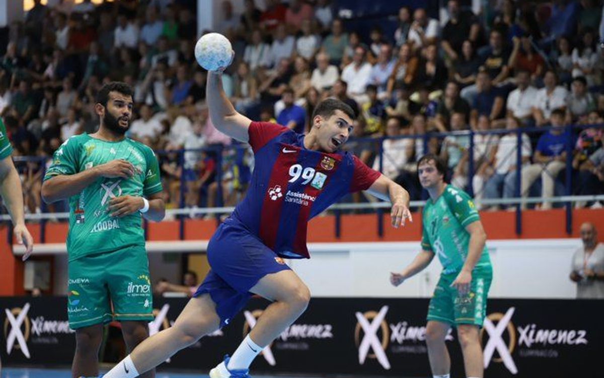 Puente Genil 28-36 Barça: Winning rhythm