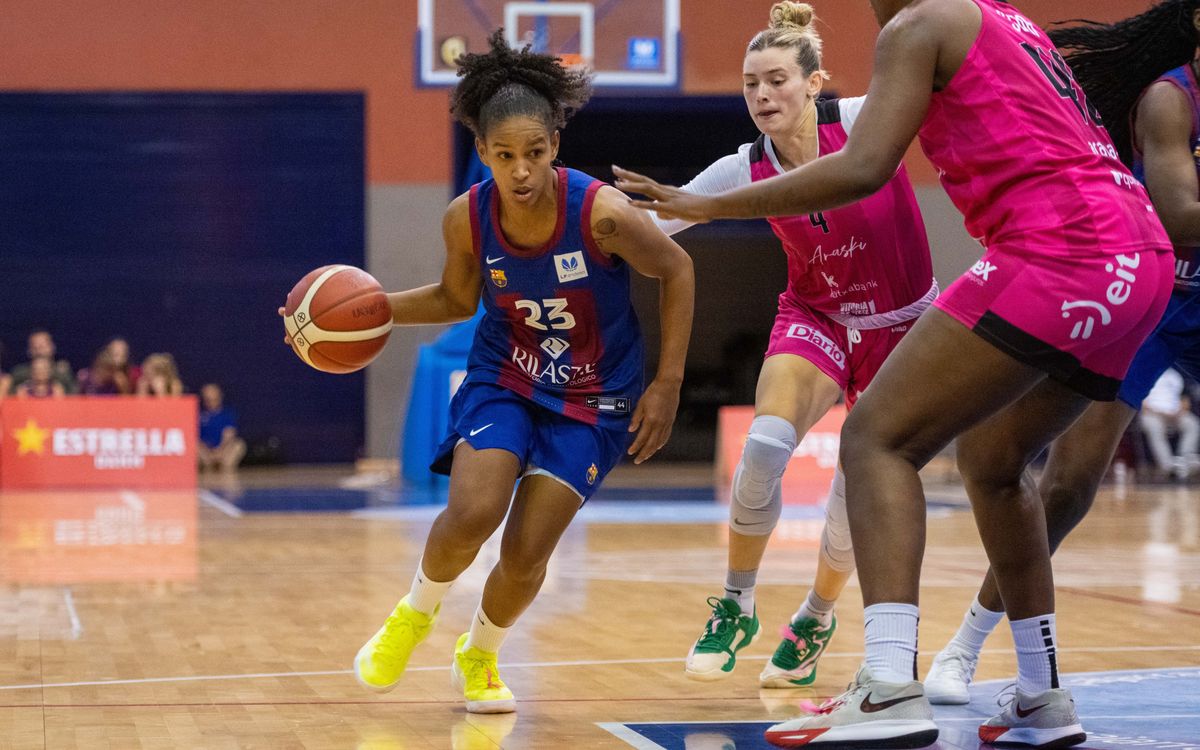 Barça CBS – Kutxabank Araski: Segundo triumfo en casa!