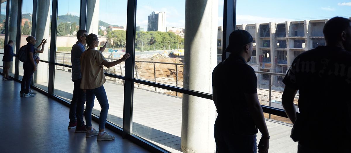 Mirador de las Obras nuevo Spotify Camp Nou
